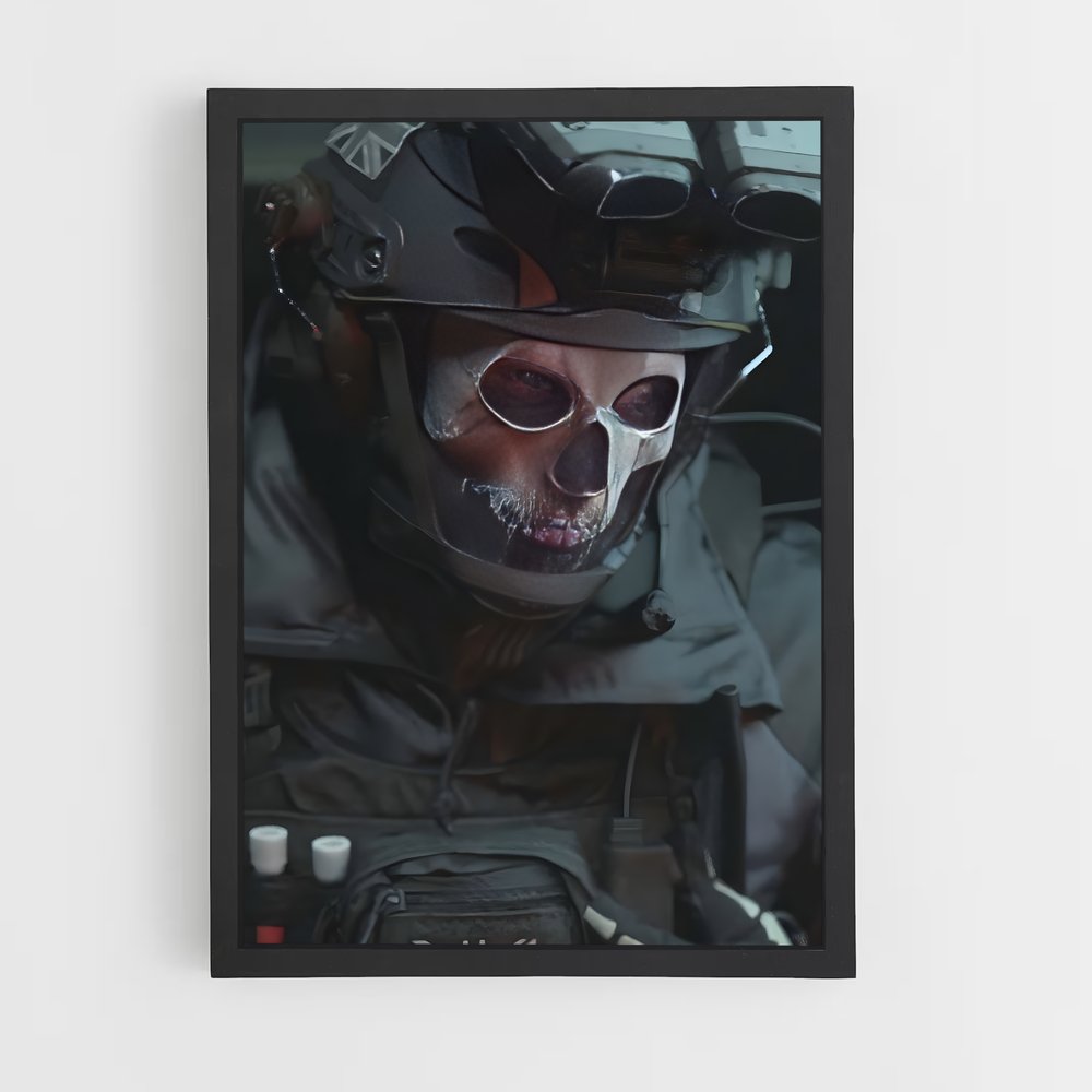Poster Opération Tempête – affiche Call of Duty (vue 2)